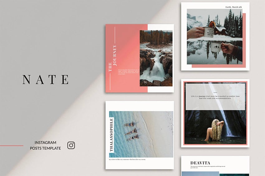 34 Best Instagram Templates (Posts, Stories, PSD, and More) Envato Tuts+